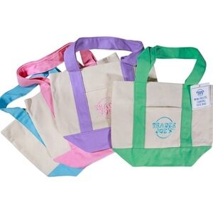 4 Trader Joe’s mini pastel bags